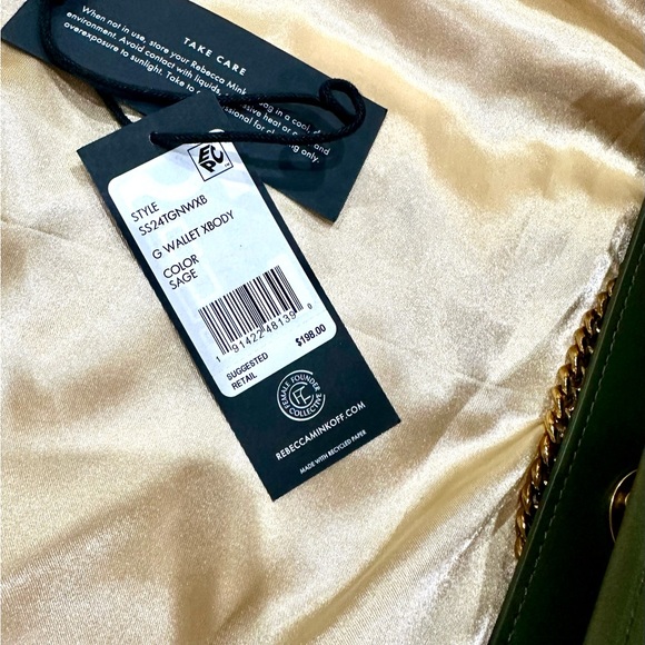 Rebecca Minkoff Olive Crossbody Bag with Gold Chain - Picture 5 of 5